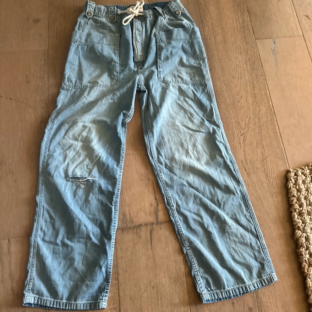 We The Free Light Blue Boyfriend Jeans